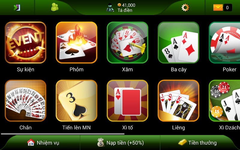 Các Loại Game Bài Trực Tuyến Phổ Biến